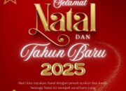 Yongky Souisa, Kepala Dinas Sosial  Kabupaten Kepulauan Tanimbar,  mengucapkan, Selamat menyambut Hari Natal  25 Desember 2024 & Selamat Memasuki Tahun Baru 1 Januari 2025