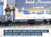 Gelar Ibadah dan Perayaan Natal Tahun 2024, Menteri Nusron : Wujus Tidak Adanya Diskriminasi dan Dominasi Mayoritas di Kementerian ATR/BPN