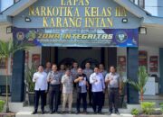 Anggota Komisi XIII DPR RI Kunjungi Lapas Narkotika Karang Intan, Apresiasi Program Pembinaan Warga Binaan