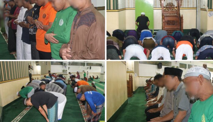 Warga Binaan Lapas Banjarmasin Laksanakan Salat Dhuha, Perkuat Iman dan Harapan di Pagi Hari