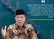 Hidayat Arsani Klarifikasi Terkait Pemberitaan Rencana Pembangunan Jembatan Bahtera