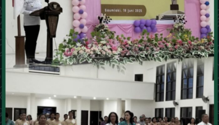 Wakil Bupati Tanimbar Buka Grand Final Duta GenRe dan Jambore Ajang Kreativitas Remaja 2025
