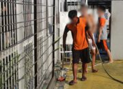 Petugas Dan Warga Binaan Lapas Banjarmasin Kolaborasi Dalam Pengelolaan Sampah Harian