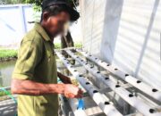 Kalapas Banjarmasin Apresiasi Semangat Warga Binaan Dalam Program Kebun Hidroponik