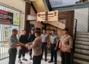 Borgol Bantuan Polres Banjar Perkuat Sistem Pengamanan Di Lapas Narkotika Karang Intan