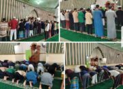Warga Binaan Lapas Banjarmasin Rutin Laksanakan Salat Dhuha