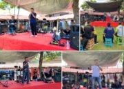 Adi Chandra Memukau Penonton Di Lomba Nyanyi Lapas Banjarmasin