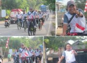 Warga Lapas Banjarmasin Kayuh Sepeda Rayakan Kemerdekaan