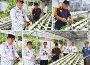 Kalapas Banjarmasin Periksa Kualitas Air Hidroponik