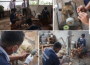 Kerajinan Batok Kelapa Jadi Program Pembinaan Kemandirian Lapas Banjarmasin