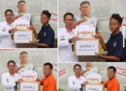 Blok Alpha Tempati Juara Kedua Lomba Balap Karung Lapas Banjarmasin