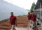 Lapas Narkotika Karang Intan Pastikan Kebersihan Dan Keamanan Area Tembok Dalam