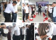 Petugas P2U Lapas Banjarmasin Perketat Pemeriksaan Tahanan Dari PN Banjarmasin
