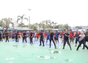 Senam Pagi Rutin Lapas Narkotika Karang Intan Ciptakan Suasana Positif Dan Sehat