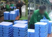 WBP Lapas Banjarmasin Antusias Terima Makan Siang