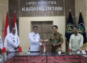 Lapas Narkotika Karang Intan Dan UPTD BLUD Intan Hijau Komitmen Wujudkan Lingkungan Bersih Dan Sehat