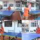 Semangat Olahraga Tenis Meja Warnai Blok Flamingo Lapas Banjarmasin