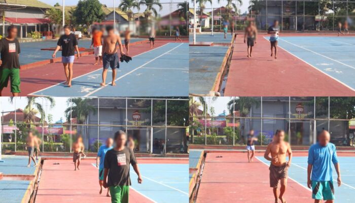 Lapas Banjarmasin Dorong Pola Hidup Sehat Lewat Joging Pagi