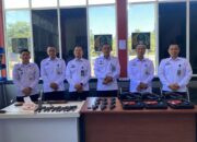 Lapas Narkotika Karang Intan Tingkatkan Kesiapsiagaan Dengan Pemeriksaan Senjata Api