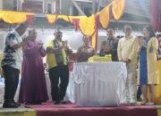 Kapolres Tanimbar Hadiri Syukuran HUT ke-51 Paroki Hati Kudus Yesus Olilit Barat