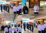 Apel Serah Terima Regu Jaga Lapas Banjarmasin Berlangsung Khidmat