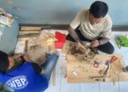 Kreativitas Warga Binaan Lapas Narkotika Karang Intan Tercermin Dalam Karya Miniatur Dari Bambu