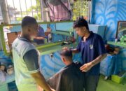 Lapas Kelas IIA Banjarmasin Gelar Pangkas Rambut Massal Untuk Jaga Kerapian WBP