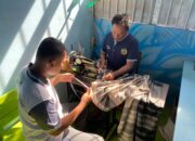 Lapas Kelas IIA Banjarmasin Gelar Pelatihan Menjahit Sebagai Bagian Dari Pembinaan Kemandirian