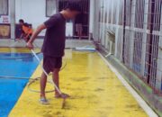 Lapas Kelas IIA Banjarmasin Tingkatkan Kemandirian WBP Melalui Kegiatan Kebersihan Blok