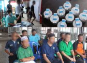 Deteksi Dini, Lapas Kelas IIA Banjarmasin Lakukan Tes Urine Bagi WBP