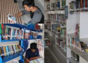 Warga Binaan Lapas Banjarmasin Tekun Membaca Di Perpustakaan Asteda