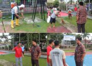 Lapas Kelas IIA Banjarmasin Gelar Kegiatan Pembersihan Dan Perapian Lingkungan