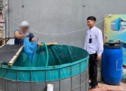 Lapas Kelas Dua A Banjarmasin Kembangkan Pembinaan Kemandirian Melalui Budidaya Ikan Lele Bioflok