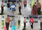 Anggota Pramuka Lapas Banjarmasin Dilibatkan Dalam Pelayanan Pengunjung Lapas