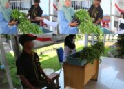 Kangkung Dan Lele Hasil Budidaya WBP Lapas Kelas II A Banjarmasin Diminati Pengunjung