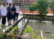 Hazairin dan Ikrar Aulia Tinjau Kegiatan Budidaya Ikan Lele di Lapas Kelas IIA Banjarmasin