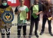 Lapas Kelas IIA Banjarmasin Lepas Dua Wbp Melalui Program Pembebasan Dan Cuti Bersyarat