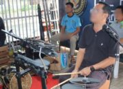 Suasana Kunjungan Di Lapas Kelas IIA Banjarmasin Semakin Meriah Berkat Penampilan LP Project Band
