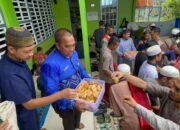 Bangun Pendekatan Humanis, Lapas Narkotika Karang Intan Rutin Berbagi Setelah Salat Jumat