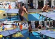 Tenis Meja Jadi Sarana Kebugaran Dan Hiburan Bagi WBP Lapas Kelas IIA Banjarmasin