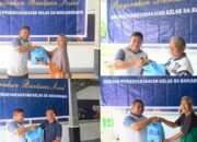 Lapas Kelas IIA Banjarmasin Gelar Bakti Sosial Berikan Lima Puluh Paket Sembako