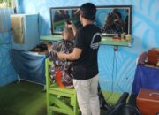 Layanan Barbershop Lapas Kelas IIA Banjarmasin Beri Ruang Produktif bagi Warga Binaan