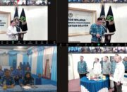 Kalapas dan Jajaran Lapas Kelas IIA Banjarmasin Ikuti Penyerahan LHP Ombudsman Provinsi Kalsel