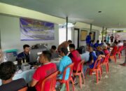 Kabid Disdukcapil Banjar Tinjau Langsung Perekaman E-KTP di Lapas Narkotika Karang Intan