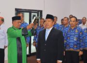 Kalapas Karang Intan Hadiri Pelantikan dan Sertijab Kalapas Amuntai di Kanwil Ditjenpas Kalsel