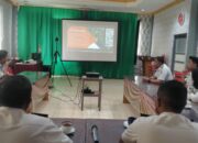 Dukung Ketahanan Pangan, Lapas Narkotika Karang Intan Ikuti Rapat Persiapan Panen Raya