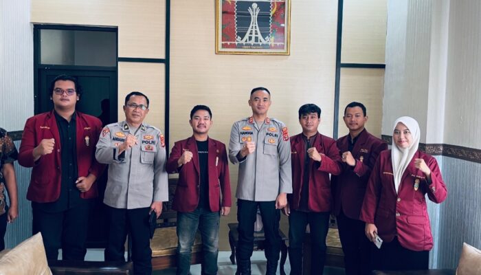 Gelar Audiensi, IMM Siap Bersinergi dan Selaras Bersama Polres Metro