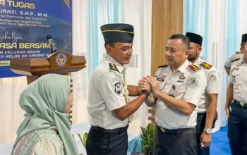 Kalapas Narkotika Karang Intan Apresiasi Dedikasi Panjang Kasi Administrasi Kamtib