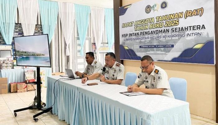 Lapas Narkotika Karang Intan Perkuat Transparansi melalui RAT KSP Intan Pengayoman Sejahtera