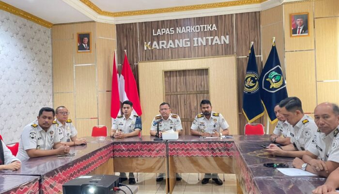 Lapas Narkotika Karang Intan Tingkatkan Kewaspadaan Selama Ramadhan melalui Zoom Nasional